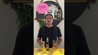 How to Pour Beer From Can ? #citykatheka #shorts