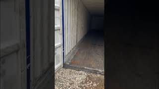 A quick tutorial on a 53’ shipping container! They’re different! #shippingcontainersforsale