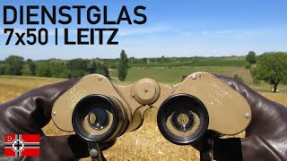 Dienstglas 7x50 | Leitz | German Army Binocular WW2 | бинокль