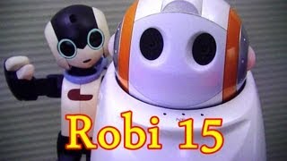 ロビ ロボット　デアゴスティーニ　Vol.15　ロボットロビと生きる　Robot Robi with PaPeRo