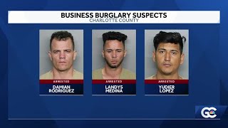Charlotte County deputies arrest 4 after truck chase, burglary attempt