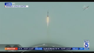 SpaceX launches 3 visitors to space station
