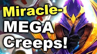 Miracle- vs MEGA CREEPS - 153 Kills BLOODBATH DOTA 2