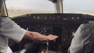 B757 Cockpit Takeoff in Palma de Mallorca | iPhone 4K 60fps