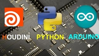 Houdini Python and Arduino - Light connect to real world light