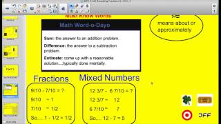 5.1A Rounding Fractions...Teacher not in corner...Sorry