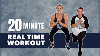 20 Minute Body Weight Real Time Workout