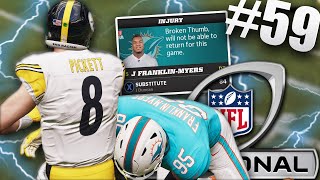 We Lose A Major Starter In The Divisional Round... Madden 22 Miami Dolphins Franchise Ep.59