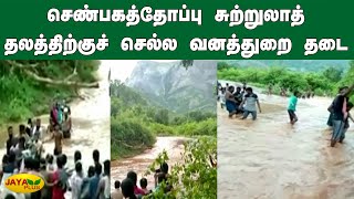 செண்பகத்தோப்பு சுற்றுலாத்தலத்திற்குச் செல்ல வனத்துறை தடை | Srivilliputhur | Shenbagathoppu | falls