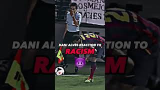 Dani Alves Reaction To Racism 🤣🤣 #football #funny #shorts
