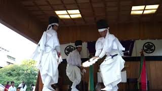 松栄神社 夏季例大祭 二豊神楽社 奉納神楽『太平楽』その 1