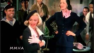 Marilyn Monroe and Jane Russell - "When Love Goes Wrong, Nothing Goes Right"