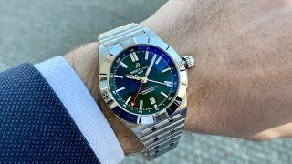 Breitling Chronomat GMT 40 green