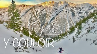 SURVIVAL SKIING // Y COULOIR // Utah Backcountry Skiing