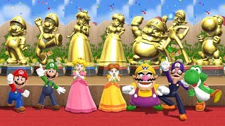Mario Party 9 Step It Up - All Characters Master Difficulty Gameplay