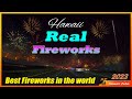 2023 New Year's Fireworks in Hawaii 🌈 Waipahu, Oahu, Hawaii 4K