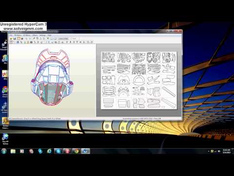 How to Make a Halo Helmet- Pepakura- Part 1 How to Make a Halo Helmet- Pepakura- Part 1