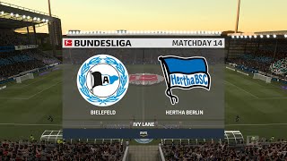 FIFA 21 | Arminia Bielefeld vs Hertha Berlin - Germany Bundesliga | 10/01/2021 | 1080p 60FPS