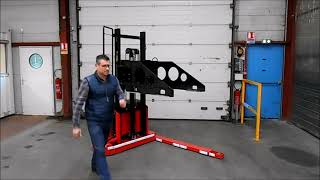 Manitou - warehousing special solution - box stocker