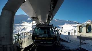 Switzerland - Highest Gondola & Cablecar in Europe - Zermatt to Klein Matterhorn - 3,883m