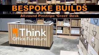 Before It Ships: Reception Desk Test Fit Time-Lapse at Our Factory