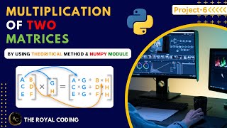 Python Program to Multiply Two Matrices | Python for Beginners #multiplication #matrix #numpy#python