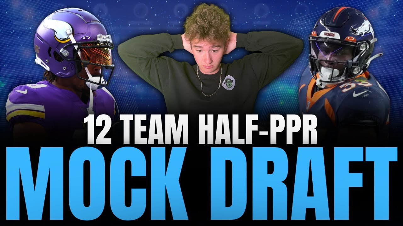 Half PPR Fantasy Football Mock Draft | 12 Team Pick 4 2022 - YouTube