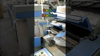 Carding machine #cardingmachine