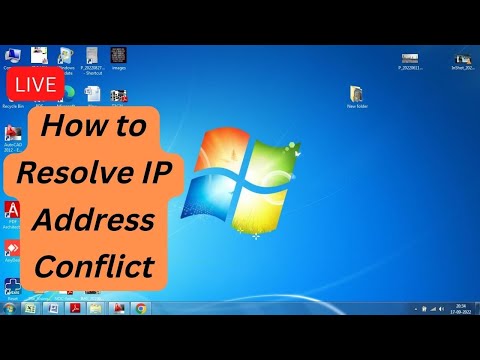 IP Address Conflict !! Resolve IP Address Conflict !! Resolve