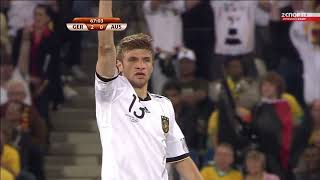 Germany v Australia | 2010 FIFA World Cup | Thomas Muller's goal