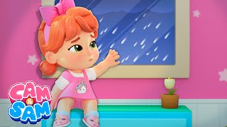 🌧️ Rain Rain Go Away 🌞 Indoor Fun! Cam \u0026 Sam Nursery Rhymes \u0026 Kids Songs