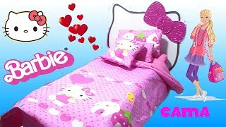 cama de unicornio para muñecas