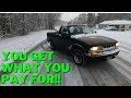 I bought a cheap 2000 Chevy S10 and fixed it