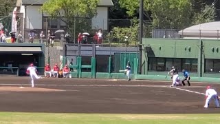 20240901【現地】ﾊﾞｯｸｽｸﾘｰﾝへ！リチャードの第13号HR【3ランホームラン】砂川ﾘﾁｬｰﾄﾞ　福岡ｿﾌﾄﾊﾞﾝｸﾎｰｸｽ2軍@由宇球場［ｳｴｽﾀﾝ･ﾘｰｸﾞ 2軍戦］由宇練習場