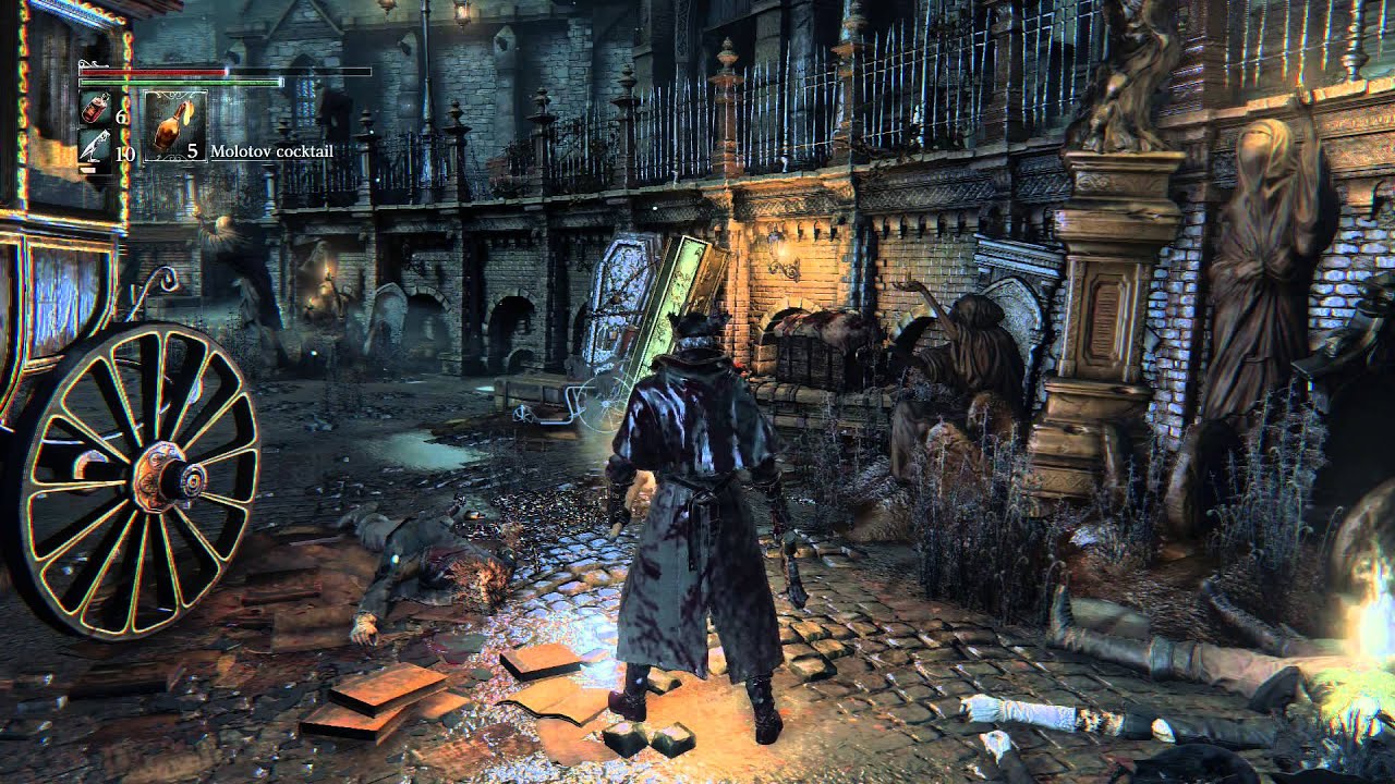 Bloodborne Alpha Test Walkthrough - Standard Class [1080p HD PS4] - YouTube