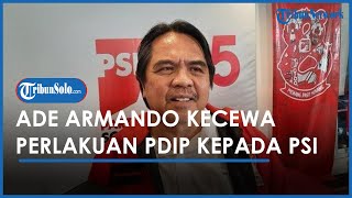 Ade Armando Kecewa Perlakuan PDIP kepada PSI, Gegara Tak Dianggap?