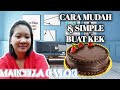 Cara buat kek Simple | homemade | by marcella g vlog