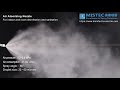 two fluid air atomizing nozzles mistec spraying