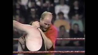 Nailz vs Jobber Tom Stone WWF Wrestling Challenge 1992