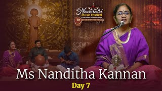 Nanditha Kannan \u0026 Team | Navaratri Music Festival - 2024 | Sri Sathya Sai Media Centre