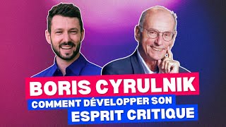 Esprit critique, processus créatif, fake news... Discussion avec Boris Cyrulnik