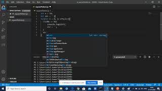 SQUARE PATTERN BY ONE FOR LOOP USING NODEJS JAVASCRIPT