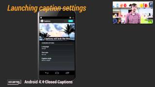 DevBytes Android 4 4 Closed Captioning