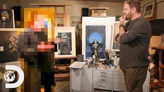 Josh Gates Finds Who Drew The Paintings For The Secret Treasure Hunt | Expedition Unknown