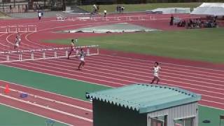 2017　関西新人　男子　400ｍＨ　予選(4-1+4)　第１組