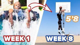 5'8" Guy Learns To Dunk With NBA Training