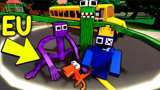 recriei todos os monstros do rainbow friends só que na versão minecraft