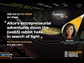 Alice's entrepreneurial adventures down the (web3) rabbit hole, in search of light