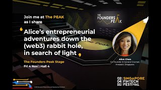 Alice's entrepreneurial adventures down the (web3) rabbit hole, in search of light