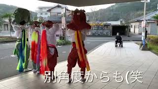 令和4年11月20日　親方の1日も早い回復を願って獅子舞奉納　Lion dance special  2022.11.20